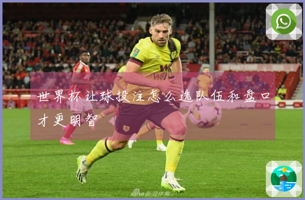 世界杯让球投注怎么选队伍和盘口才更明智